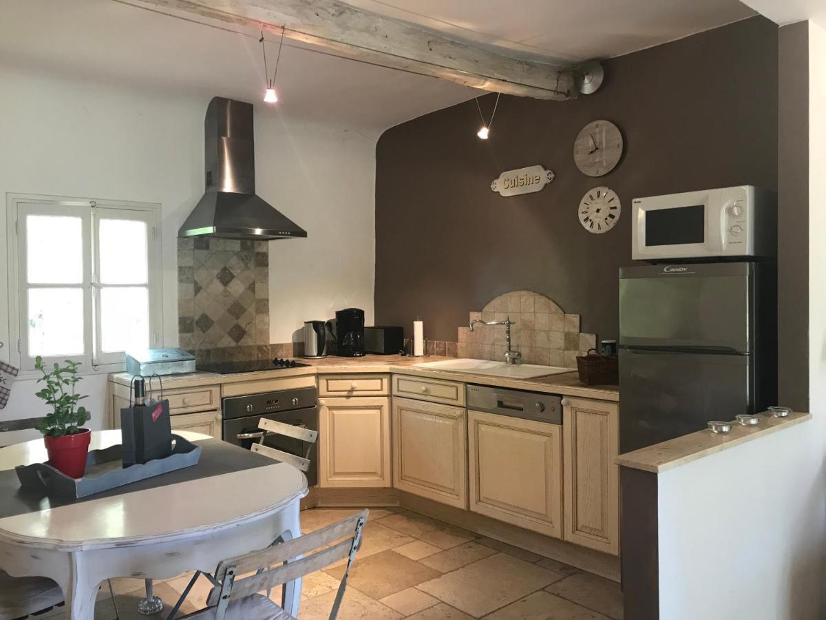Вилла Mas Boudeissoun - Coeur De Cerise - Baignade A 600 M Mormoiron Экстерьер фото