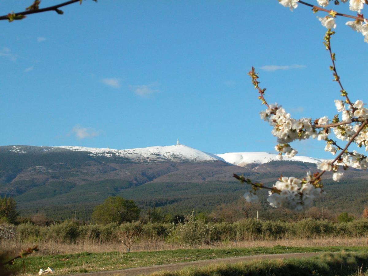 Вилла Mas Boudeissoun - Coeur De Cerise - Baignade A 600 M Mormoiron Экстерьер фото